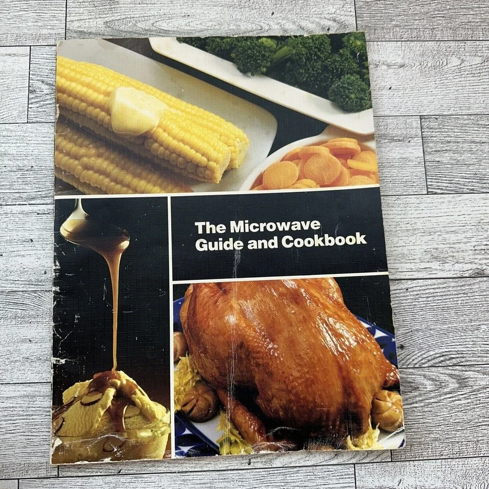 Microwave Guide‎ And Cookbook General Electric 1984 Paperback Appliance Manual